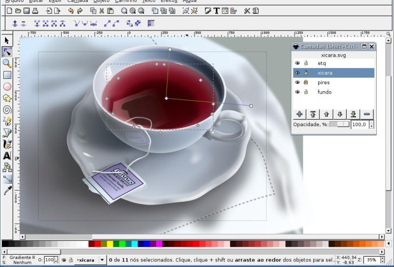 Design gráfico com Inkscape