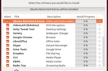 ubuntu after install